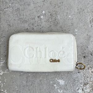 Chloe zip around wallet